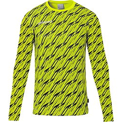 Uhlsport Progressive Maillot De Gardien Manches Longues Enfants - Jaune Fluo / Noir