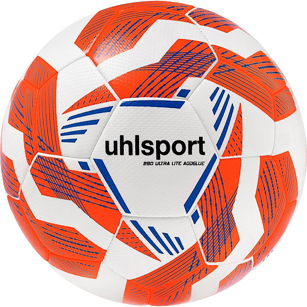 Uhlsport 290 Ultra Lite Addglue Trainingsball - Weiß / Neonorange / Royal