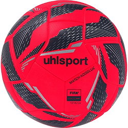 Uhlsport Match Addglue Wedstrijdbal - Fluorood / Marine / Zilver