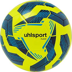 Uhlsport Player Trainingsball - Neongelb / Marine / Cyan