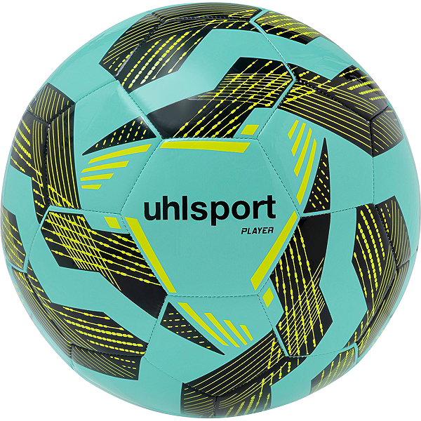 Uhlsport Player Ballon D'entraînement - Vert / Noir / Jaune Fluo