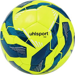 Uhlsport Team Mini Minibal - Fluogeel / Marine / Wit