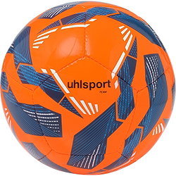 Uhlsport Team Mini Miniballon - Orange Fluo / Marine / Blanc