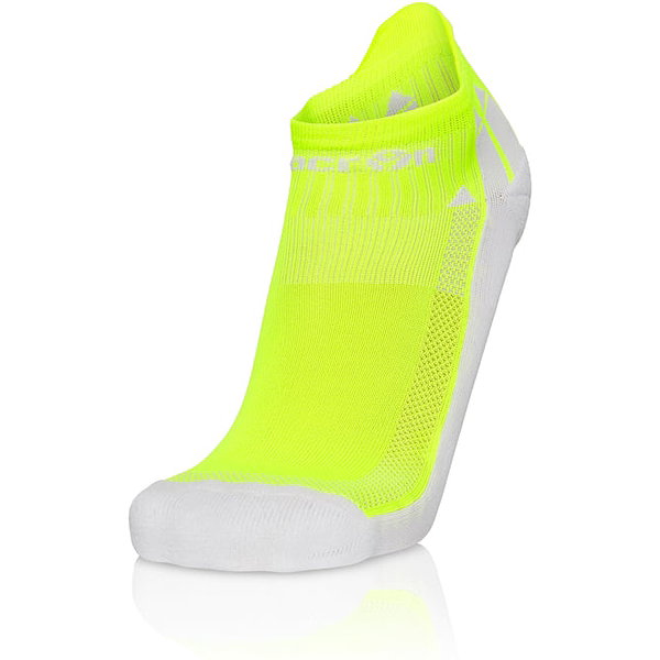 Macron Offroad Loopsokken - Fluogeel / Wit