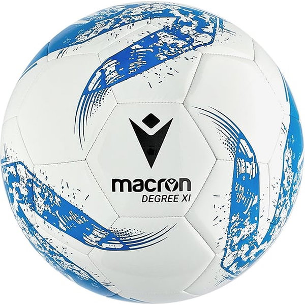 Macron Degree XI (Size 4) Trainingsball - Weiß / Royal