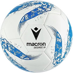 Macron Degree XI (Size 5) Trainingsbal - Wit / Royal