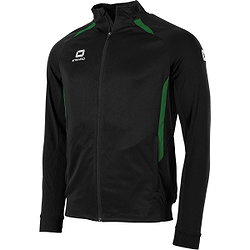 Vorschau: Stanno Stadio Zip Trainingsjacke Herren - Schwarz / Grün