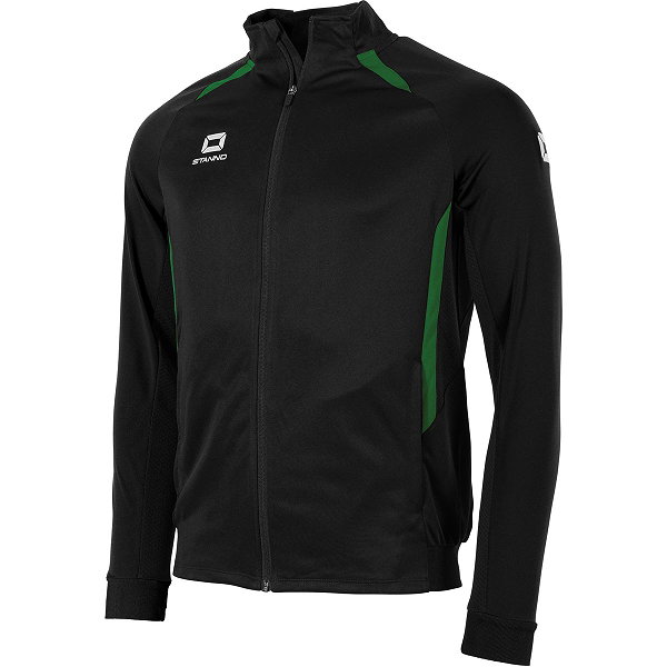 Stanno Stadio Veste D'entraînement Zippée Enfants - Noir / Vert