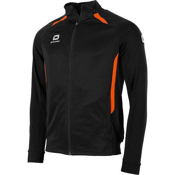 Stanno Stadio Veste D'entraînement Zippée Enfants - Noir / Orange
