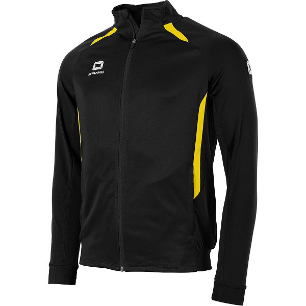 Stanno Stadio Veste D'entraînement Zippée Enfants - Noir / Jaune