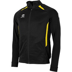 Présentation: Stanno Stadio Veste D'entraînement Zippée Enfants - Noir / Jaune
