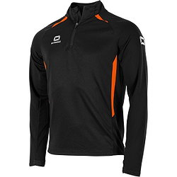 Stanno Stadio Ziptop Kinderen - Zwart / Oranje