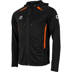 Stanno Stadio Hoodie Herren - Schwarz / Orange