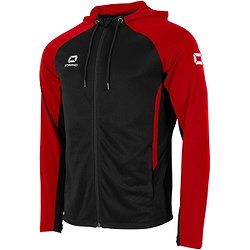 Stanno Stadio Hoodie Kinderen - Zwart / Rood
