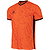Stanno Wave Maillot Manches Courtes Hommes - Orange / Noir