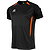 Stanno Stadio Trikot Kurzarm Herren - Schwarz / Orange