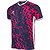 Stanno Wave Maillot Manches Courtes Enfants - Marine / Rose / Blanc