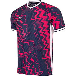 Stanno Wave Maillot Manches Courtes Enfants - Marine / Rose / Blanc