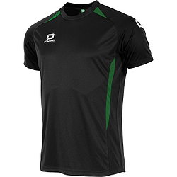 Stanno Stadio Shirt Korte Mouw Heren - Zwart / Groen