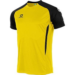 Stanno Stadio Maillot Manches Courtes Enfants - Jaune / Noir