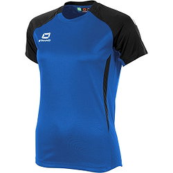 Stanno Stadio Maillot Manches Courtes Femmes - Rouge / Noir