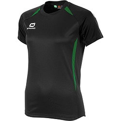 Stanno Stadio Trikot Kurzarm Damen - Schwarz / Grün