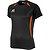 Stanno Stadio Maillot Manches Courtes Femmes - Noir / Orange