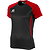 Stanno Stadio Maillot Manches Courtes Femmes - Noir / Rouge
