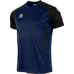 Stanno Stadio Shirt Korte Mouw Heren - Marine / Zwart
