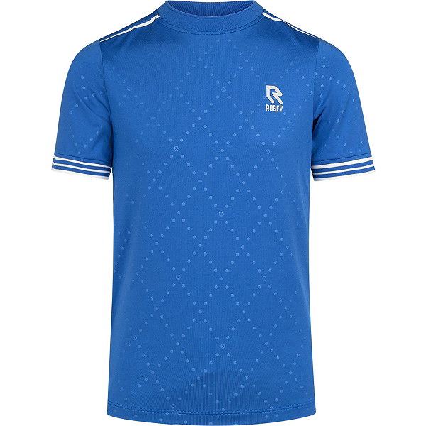 Robey Tennis Cross T-Shirt Round Neck Herren - Royal