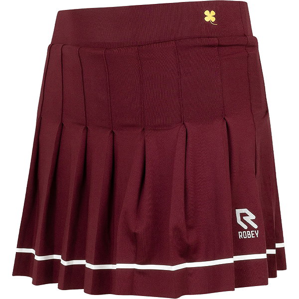Robey Tennis Break Pleated Skirt Damen - Bordeaux