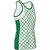 Robey Tennis Dropshot Singlet Damen - Weiß / Grün