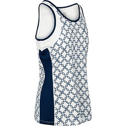 Vorschau: Robey Tennis Dropshot Singlet Kinder - Weiß / Marine