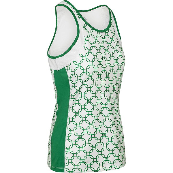 Robey Tennis Dropshot Singlet Kinder - Weiß / Grün