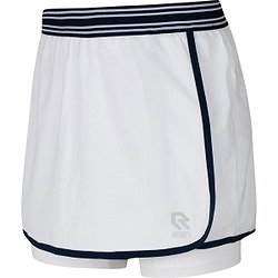 Robey Tennis Deuce Wrap Skirt Femmes - Blanc / Marine