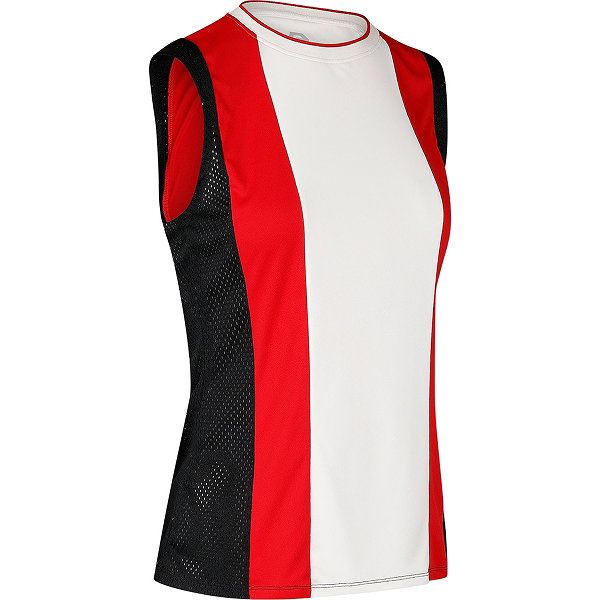 Robey Tennis Grand Slam Tank Top Femmes - Blanc / Rouge / Noir