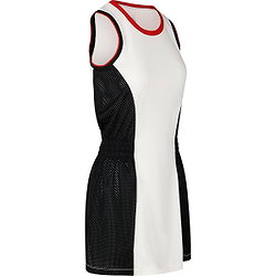 Voorvertoning: Robey Tennis Grand Slam Dress Dames - Wit / Zwart