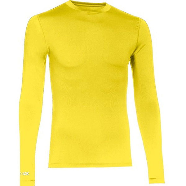 Patrick Skin Thermo Shirt Lange Mouw voor Heren Geel Teamswear