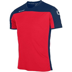 Stanno Pride T-Shirt Heren - Rood / Zwart