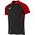 Stanno Stadio Polo Heren - Zwart / Rood