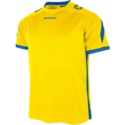 Stanno Drive Maillot Manches Courtes Enfants - Jaune / Royal