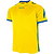 Stanno Drive Maillot Manches Courtes Hommes - Jaune / Royal