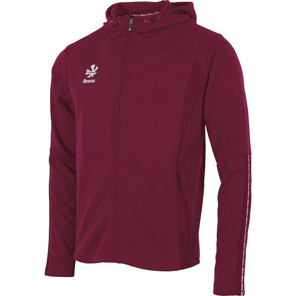 Reece Shift Hooded Full Zip Kinder - Bordeaux