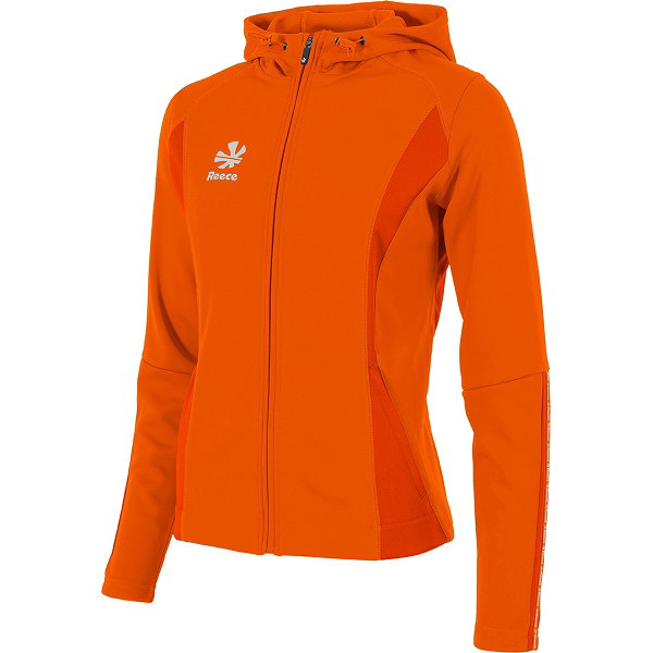 Reece Shift Hooded Full Zip Damen - Orange