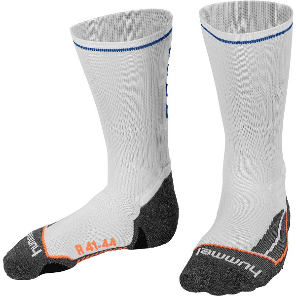 Hummel Motion Chaussettes De Sport - Blanc / Royal