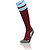 Macron Azlon Stutzenstrumpf - Bordeaux / Skyblue