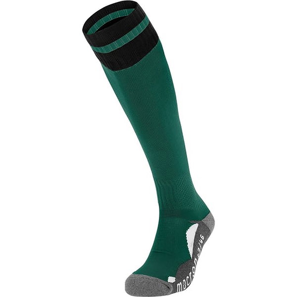 Macron Azlon Voetbalkousen - Bottle Green / Zwart
