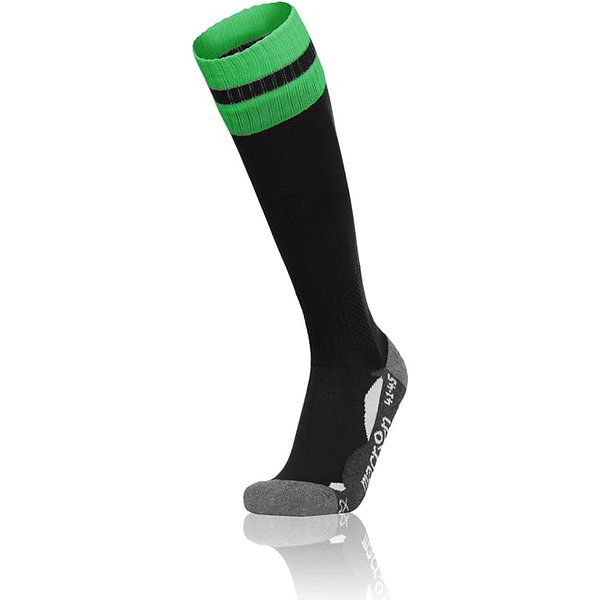 Macron Azlon Chaussettes De Football - Noir / Vert
