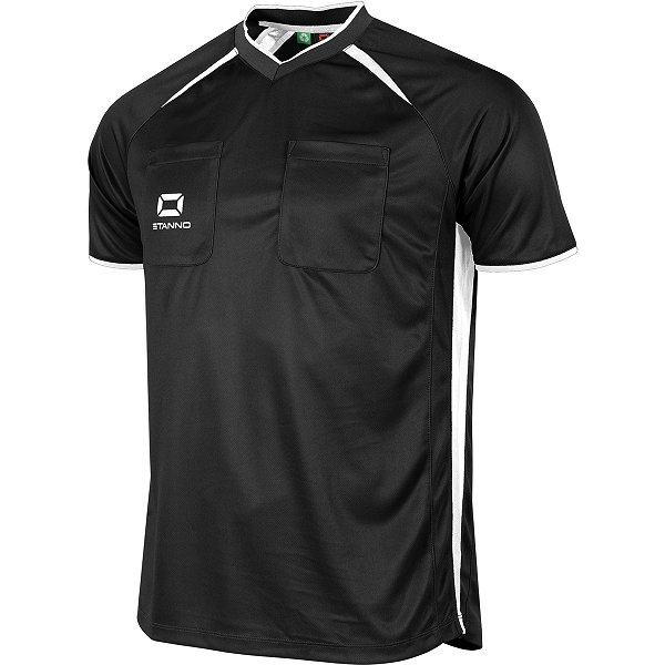 Stanno Bergamo II Maillot Arbitre Mc Hommes - Noir