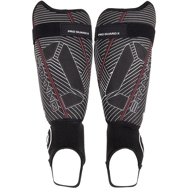 Stanno Pro Guard II Protège-Tibias - Noir / Rouge
